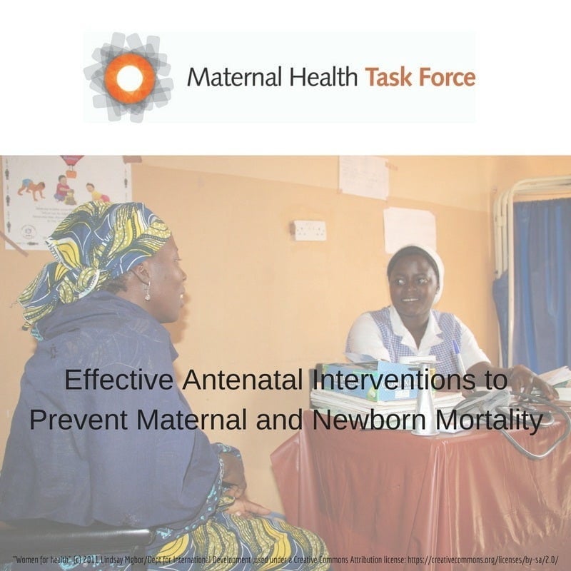 Effective Antenatal Interventions