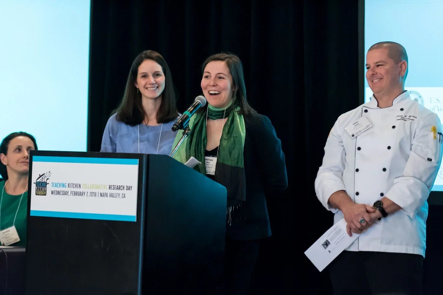 This team discussed the research, adoption, and implementation of 116 healthy teaching kitchen programs across the Veterans Health Administration.