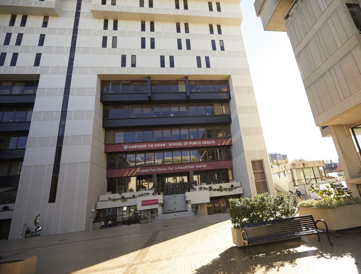 Morning view of the School's Kresge Building