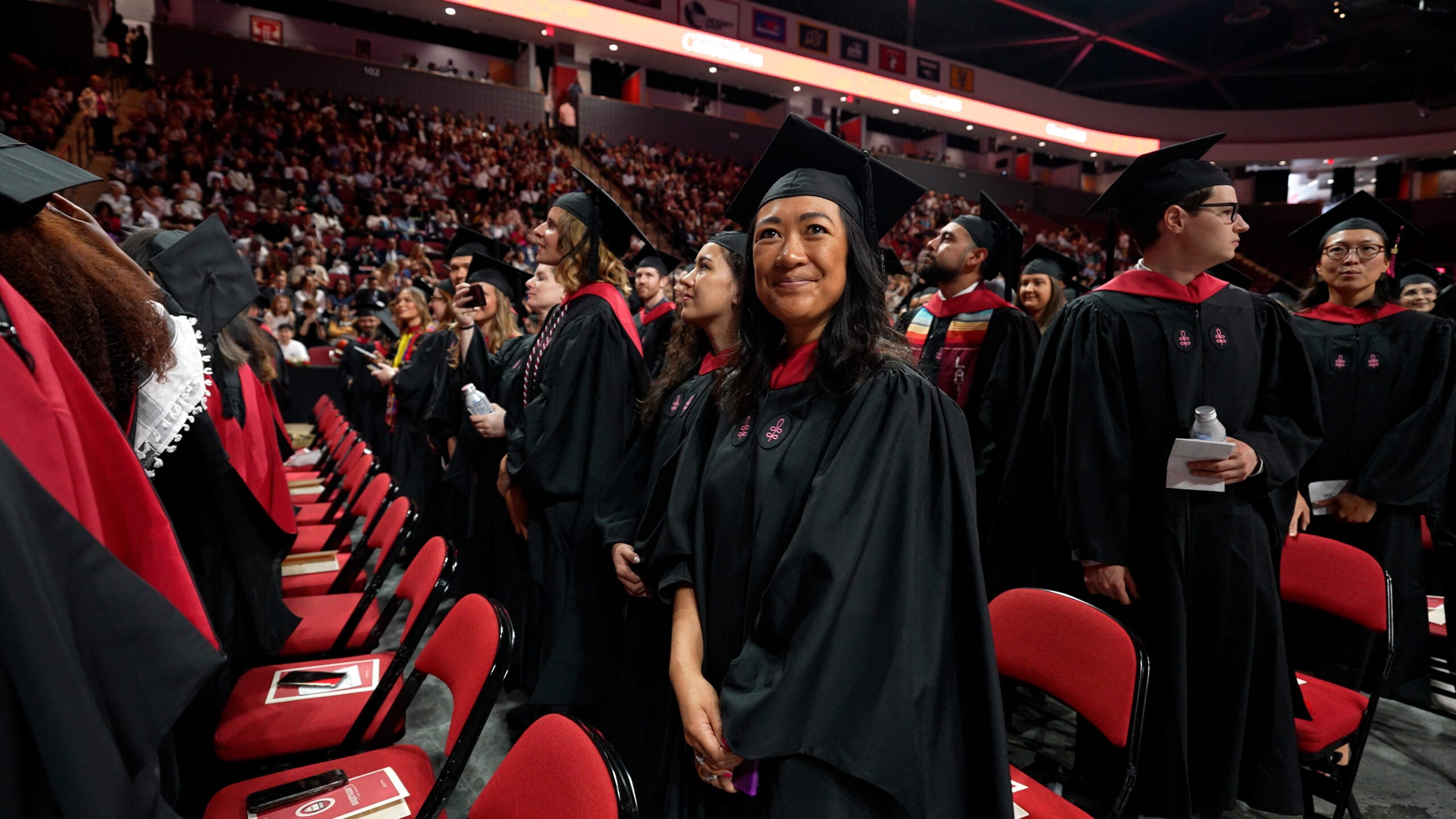 Online MPH Generalist student at Harvard Chan School Convocation.