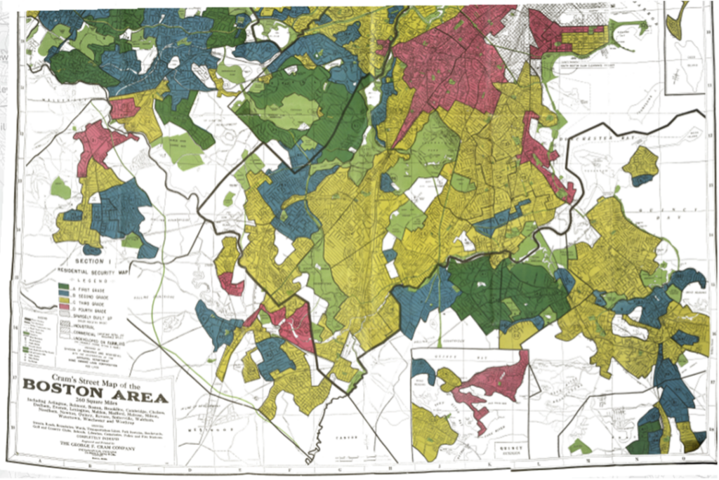 Environmental racism map of greater Boston project