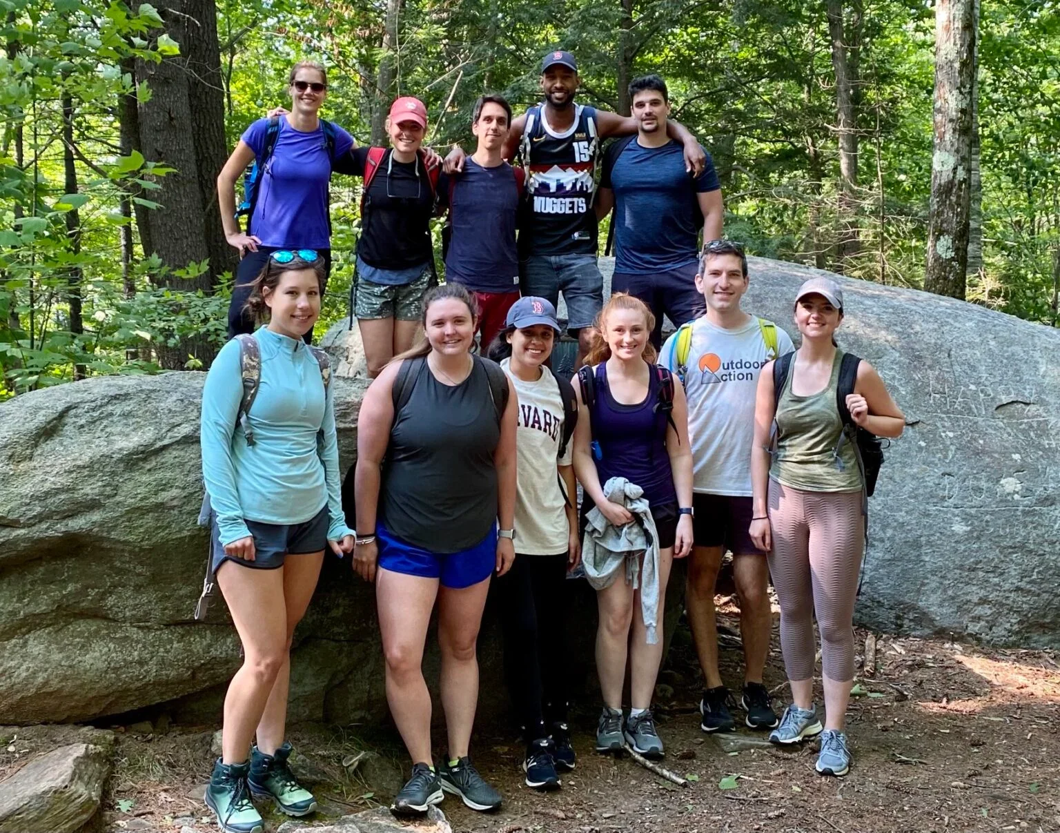 Annual Lab Monadnock Hike: Bottom July 2021

