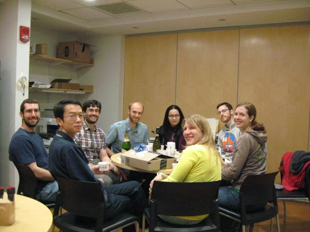 Just another lab lunch….

