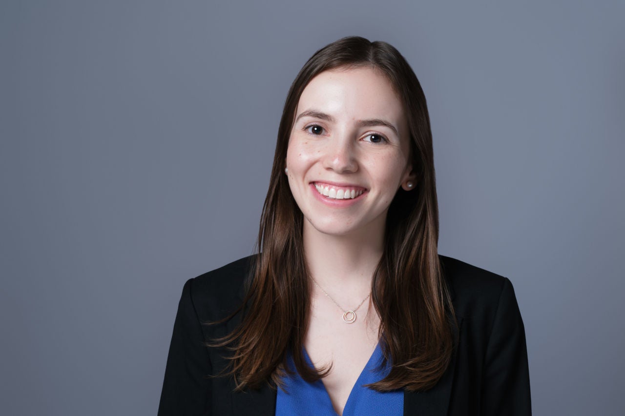 a headshot of Lauren Mock