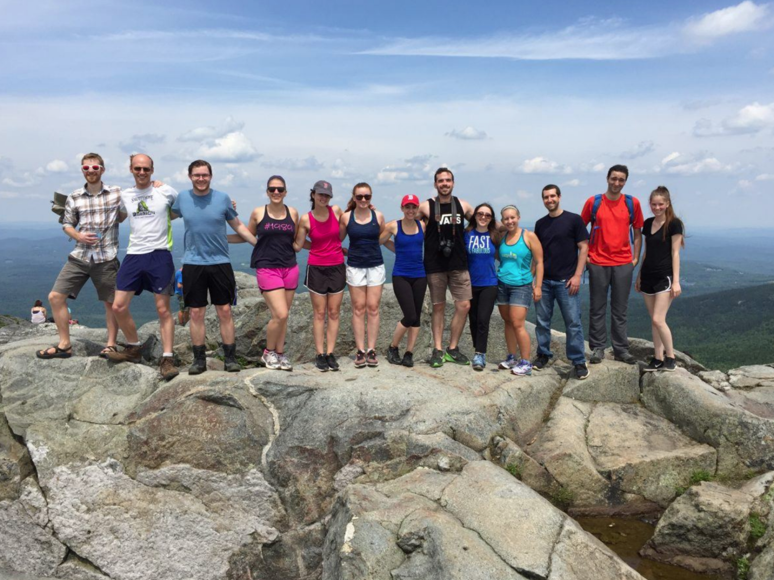 Monadnock Hike: Top, July 2016

