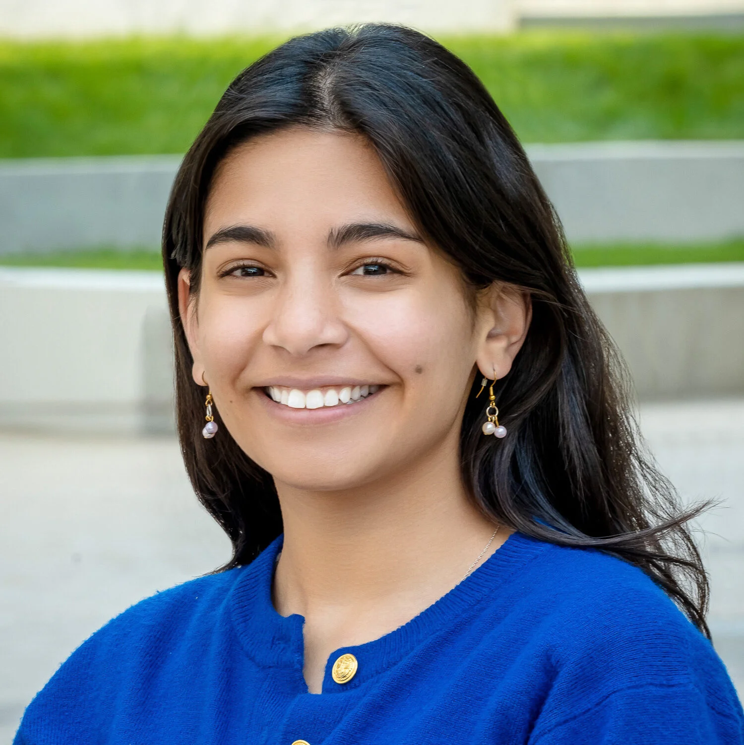 Portrait of Nyssa Singhal, Project Coordinator of the Takemi Program