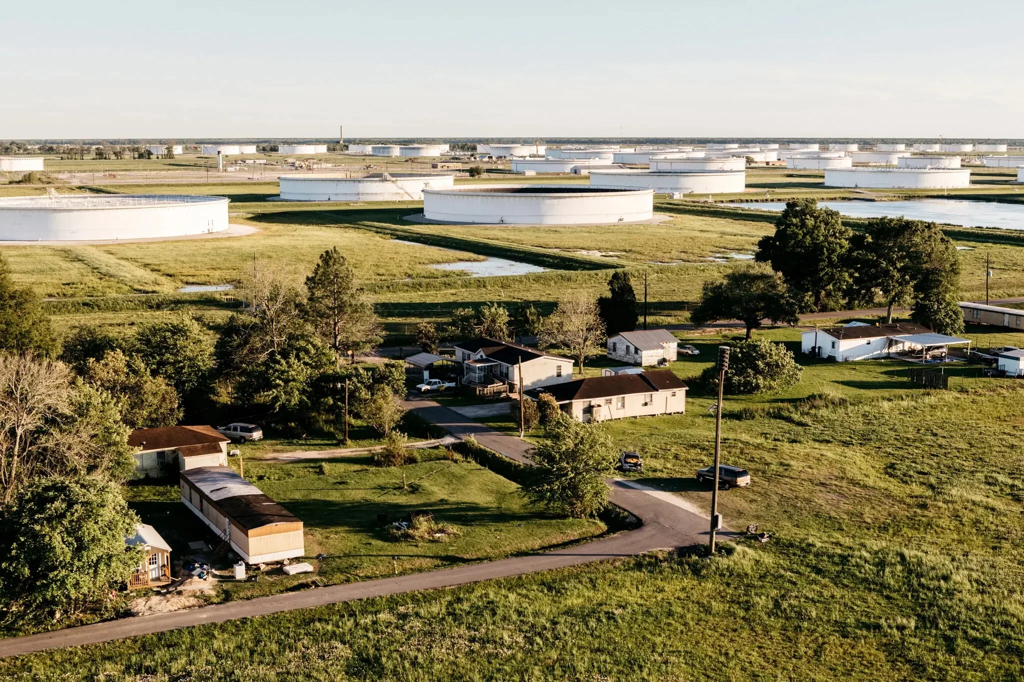 Air pollution and farm