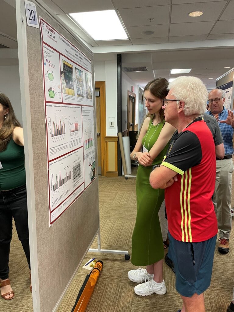 Francesca presenting at Gordon Research Conference