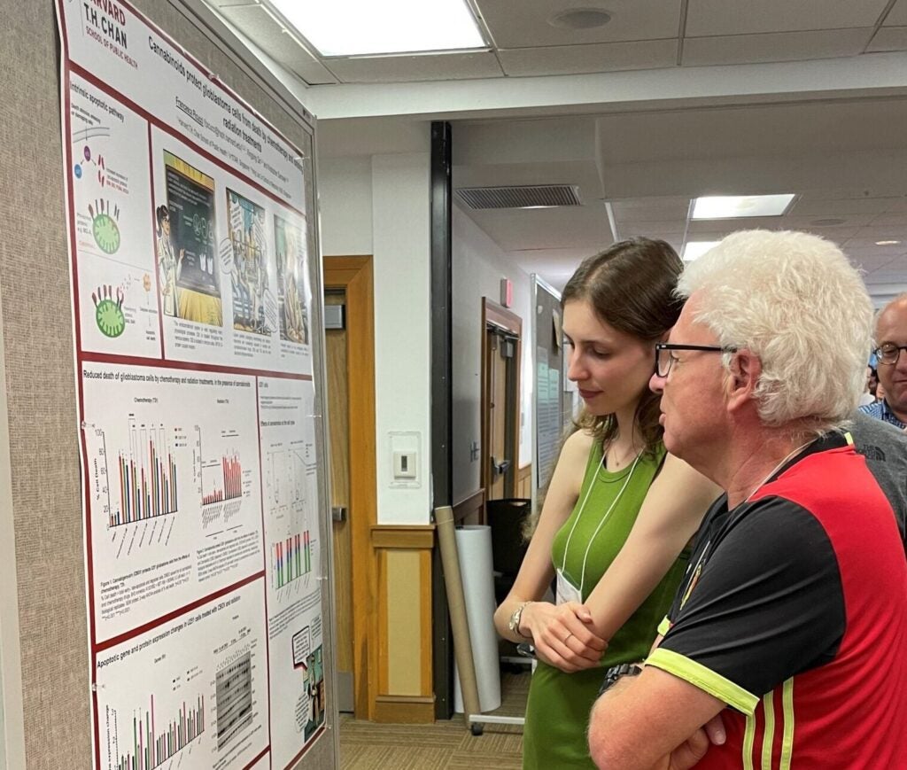 ancesca getting feedback from a heavy hitter in the apoptosis 