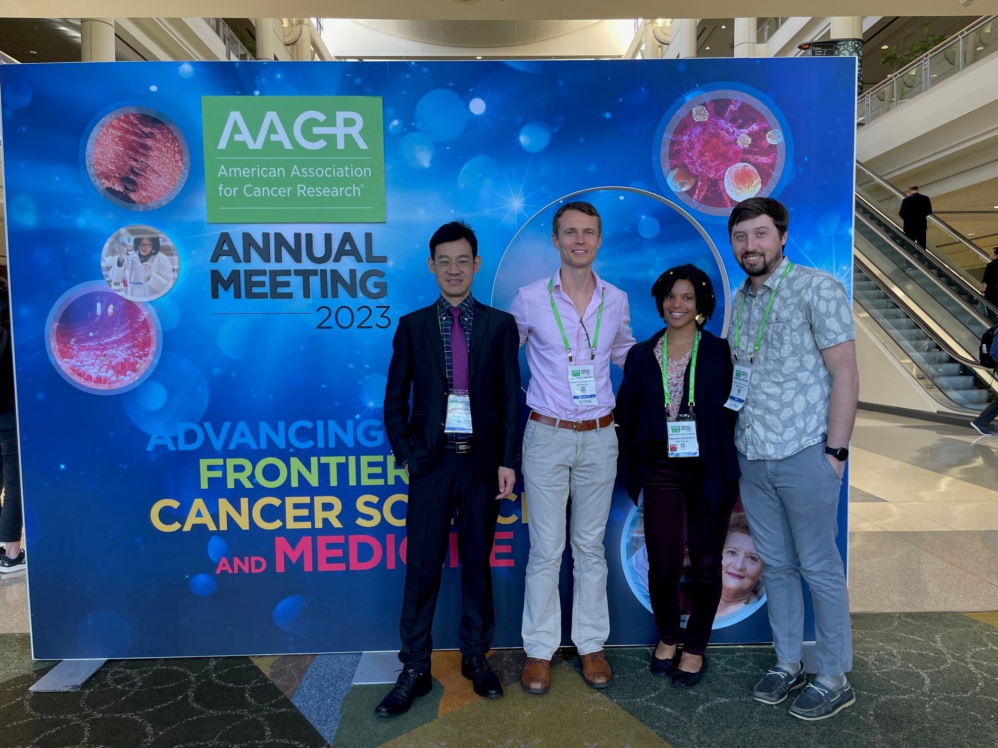 Sarosiek laboratory at AACR 2023.