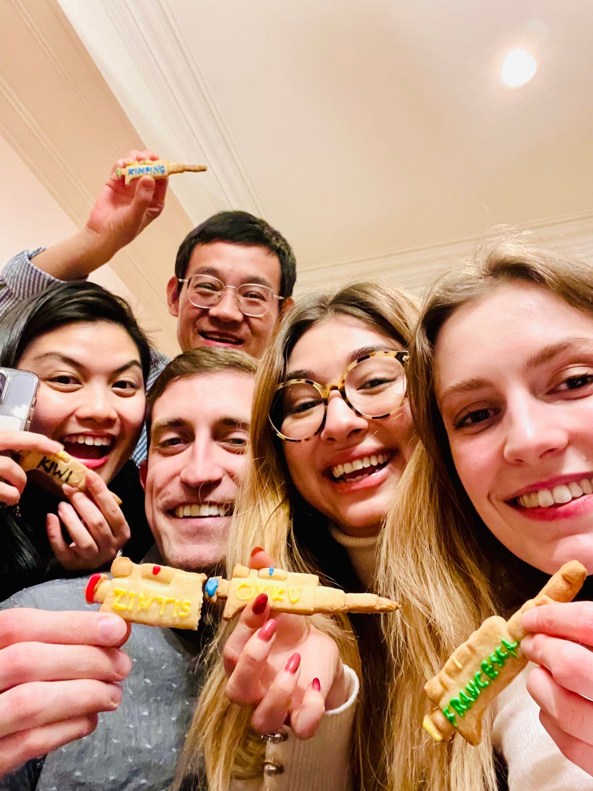 Francesca’s pipette cookies.