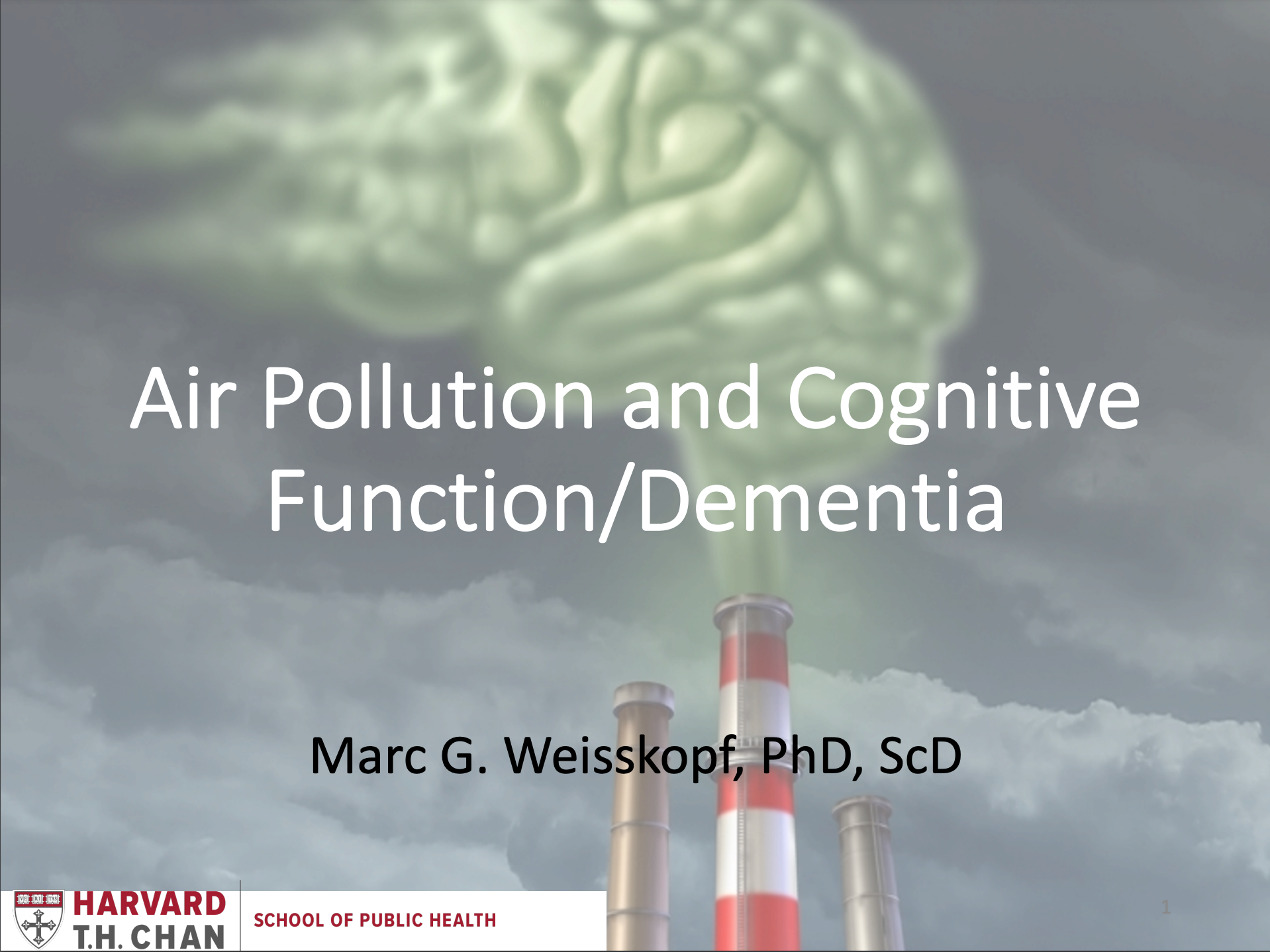 Air pollution and cognitive function