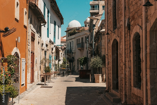 A beautiful alley way in Cyprus