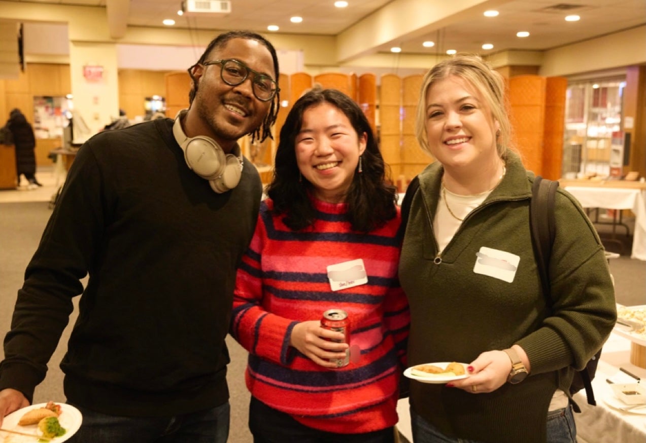 SBS students gathered for a photo at the 2025 winter gathering.