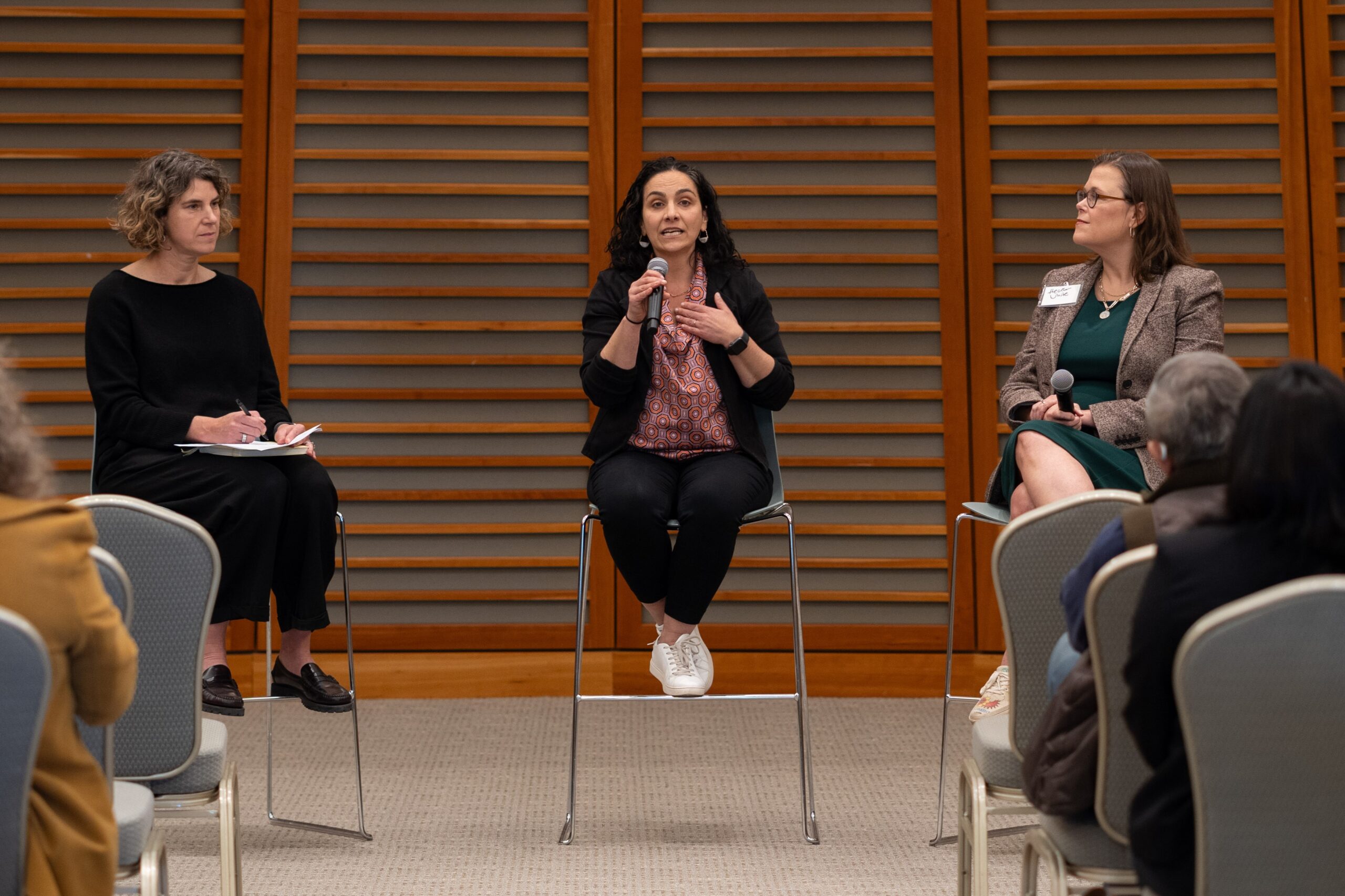 Dr. Christy Denckla, Dr. Elizabeth Pinsky, and Heather White