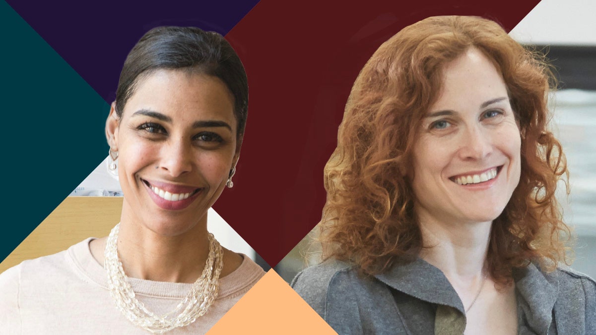 Sara Bleich and Wendy Garrett