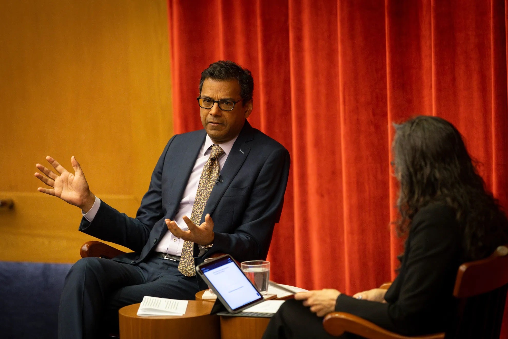 Atul Gawande with Marcia Castro.