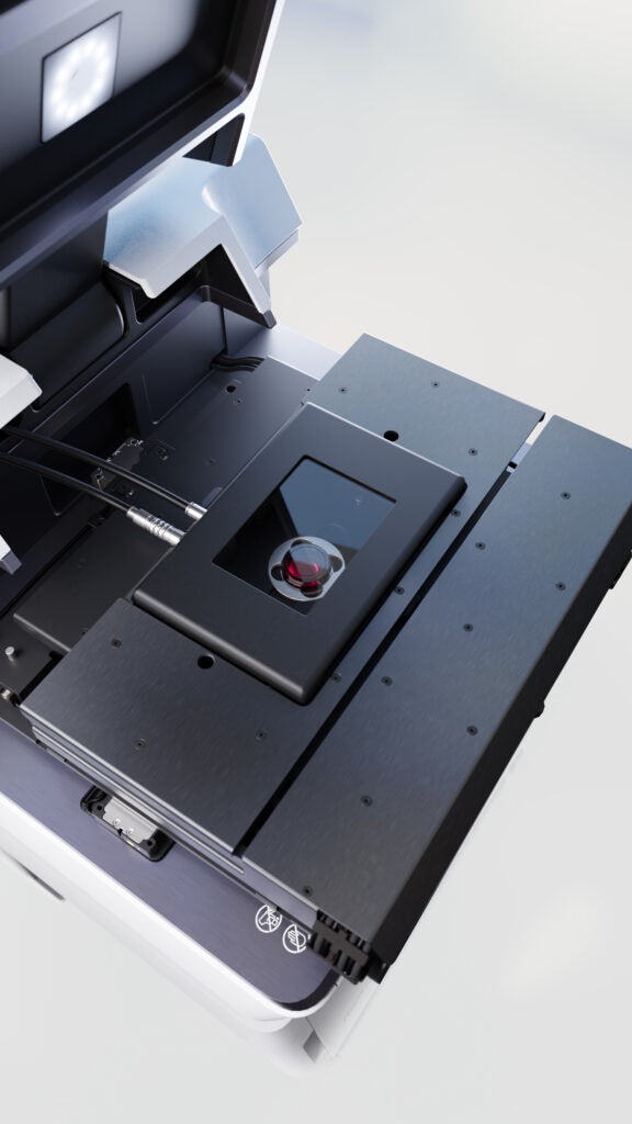 Equipment: detail of the Zeiss Lattice Lightsheet 7