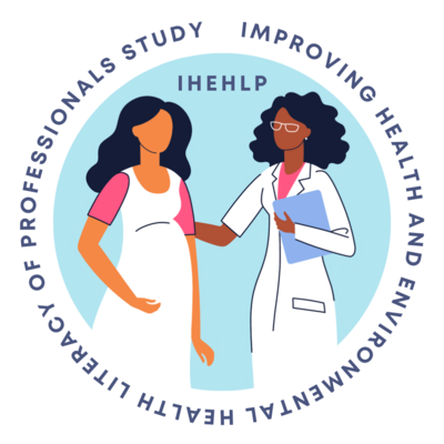 Improving Health and Environmental Health Literacy of Professionals Study (IHEHLP) logo