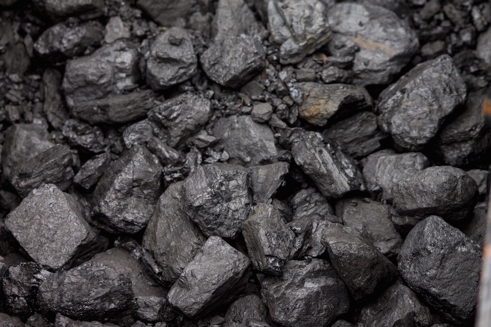 pile of coal