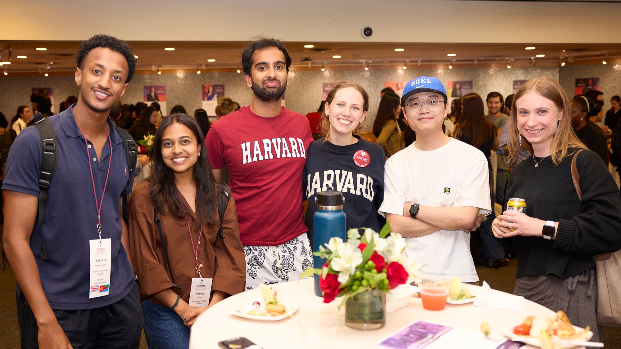 Six new students at Harvard Chan School's Fall 2025 Orientation