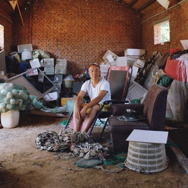 Lao Wang's oyster aquaculture workshop