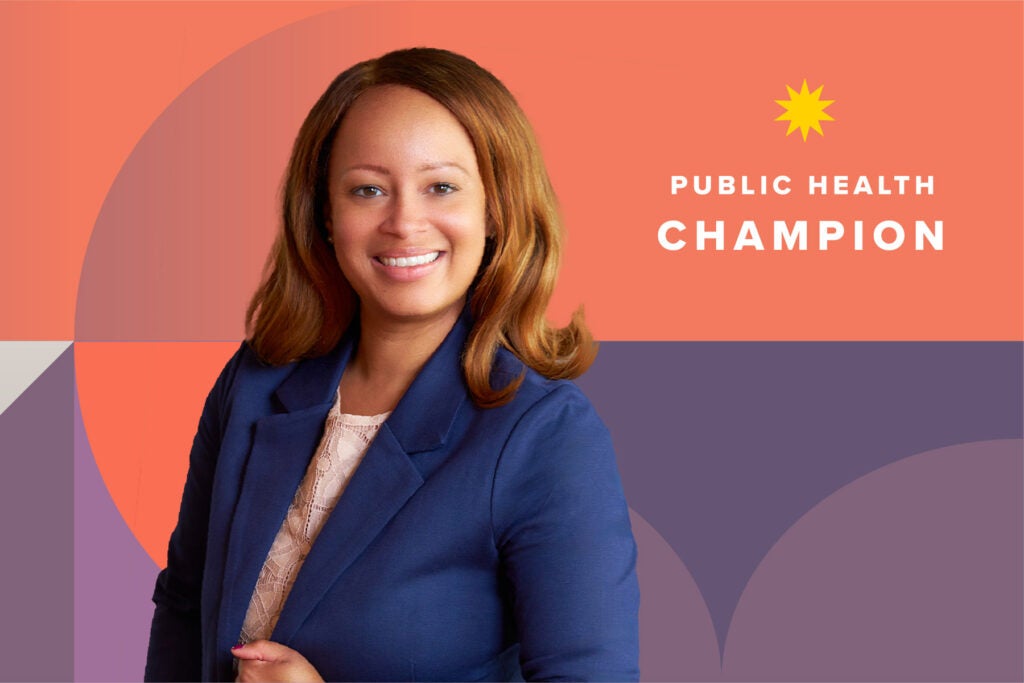 Harvard Chan Public Health Champion Nicole