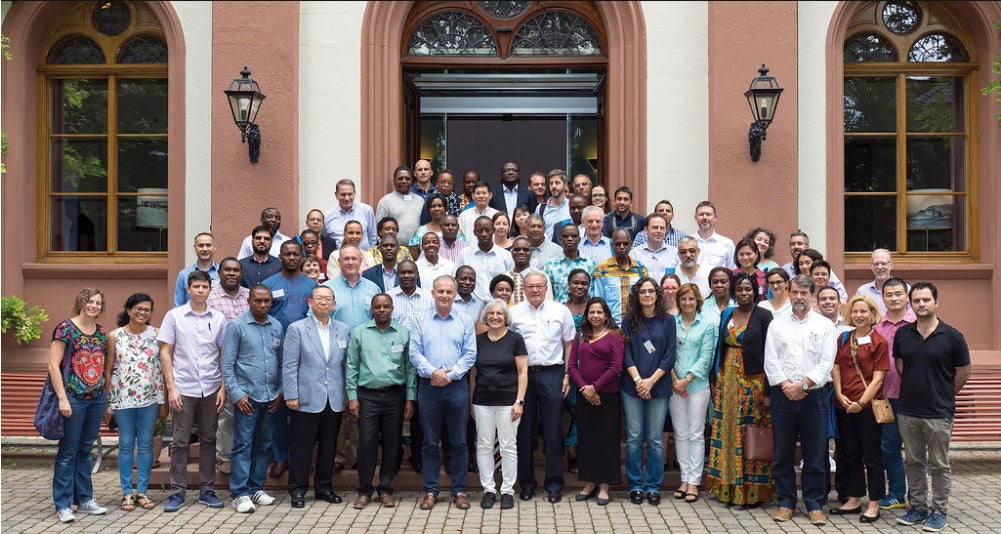 Group photo from the 2017 Science of Eradication: Malaria course, which brought together 53 participants from 37 countries to explore strategies for malaria elimination and eradication.