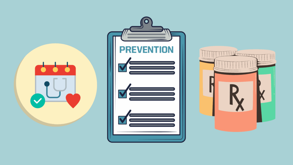 Examples of benefits to improving health literacy, including better health, more usage of preventative services, and better medication regimen adherence.