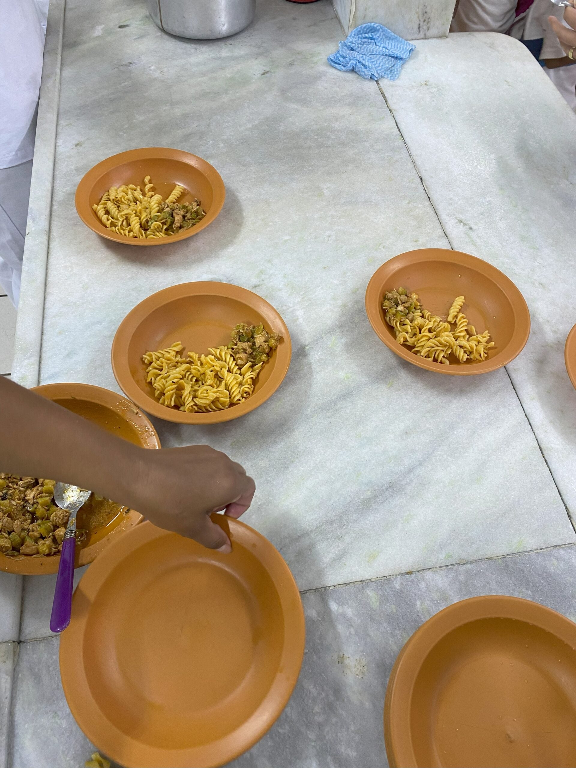 Meals ready to be served to students