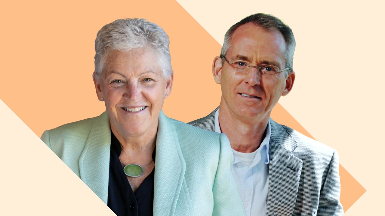 Image of headshots of Gina McCarthy and Bob Inglis