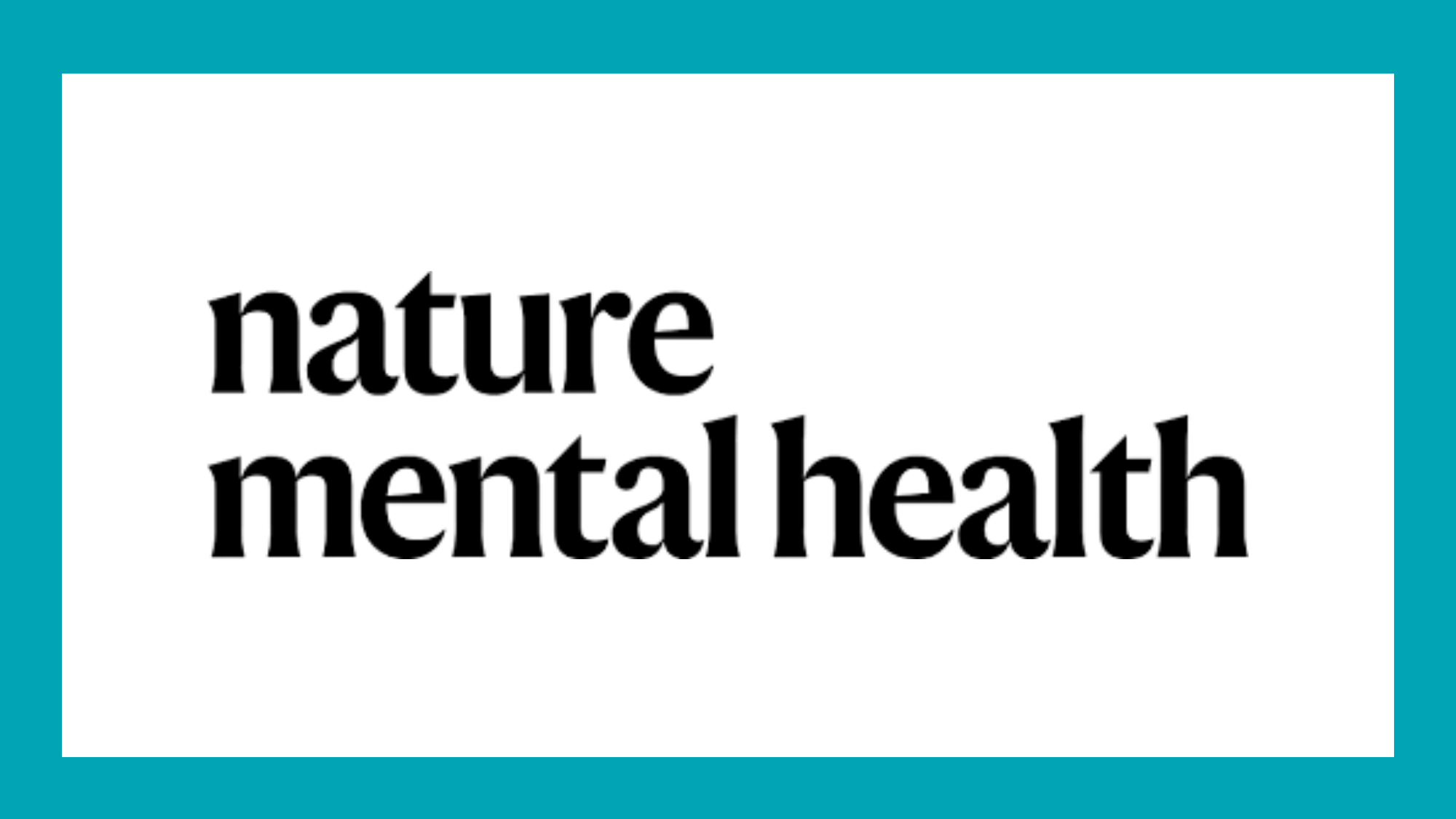 Nature Mental Health