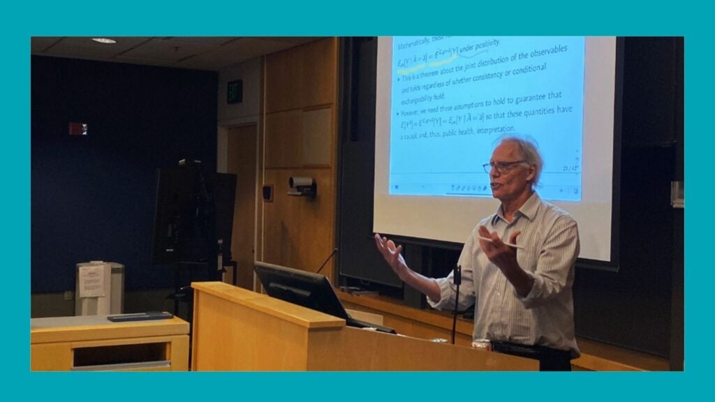 James M. Robins Receives COPSS 2025 Award | Harvard T.H. Chan School of ...