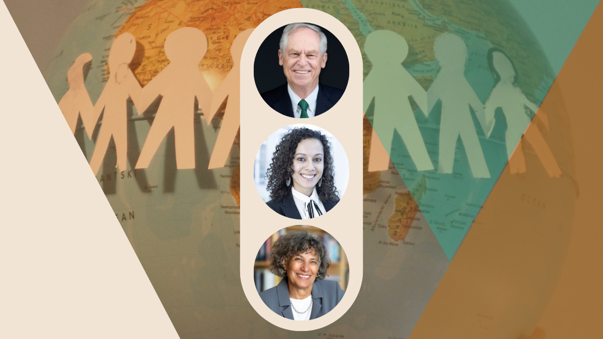 Headshots of Dr. Barry Levy, Dr. Yara Asi, and Dr. Mary Bassett.