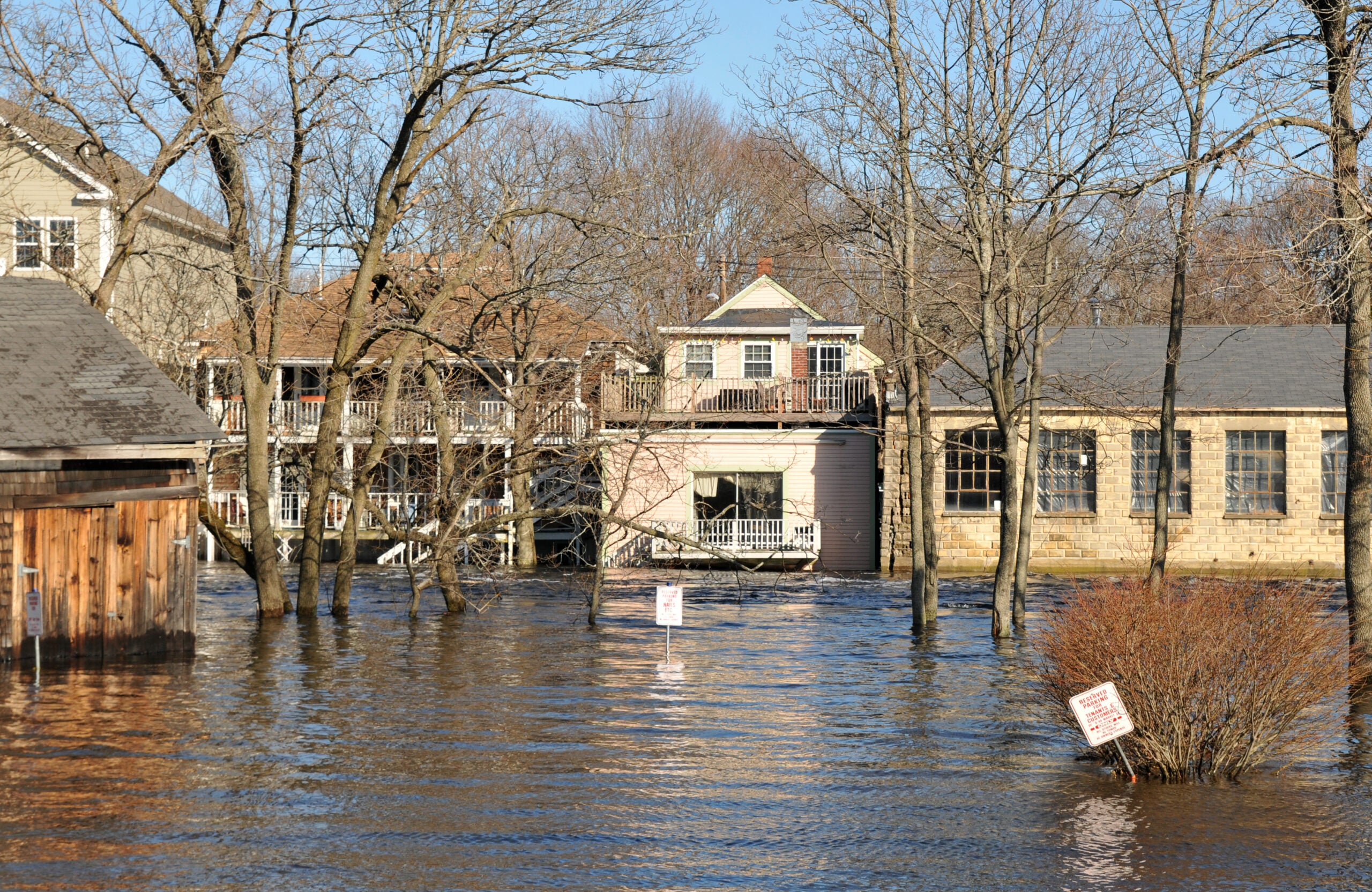 Flooded home in Ipswich, MA