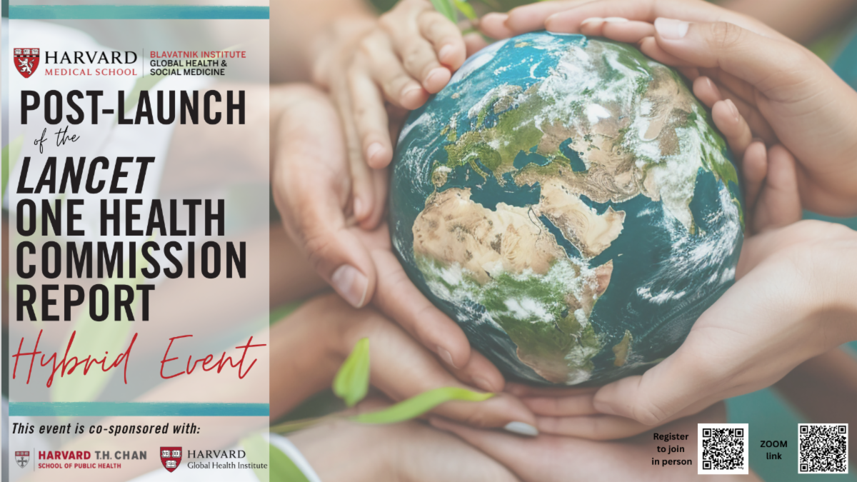 post-launch event of the Lancet One Health Commission Report