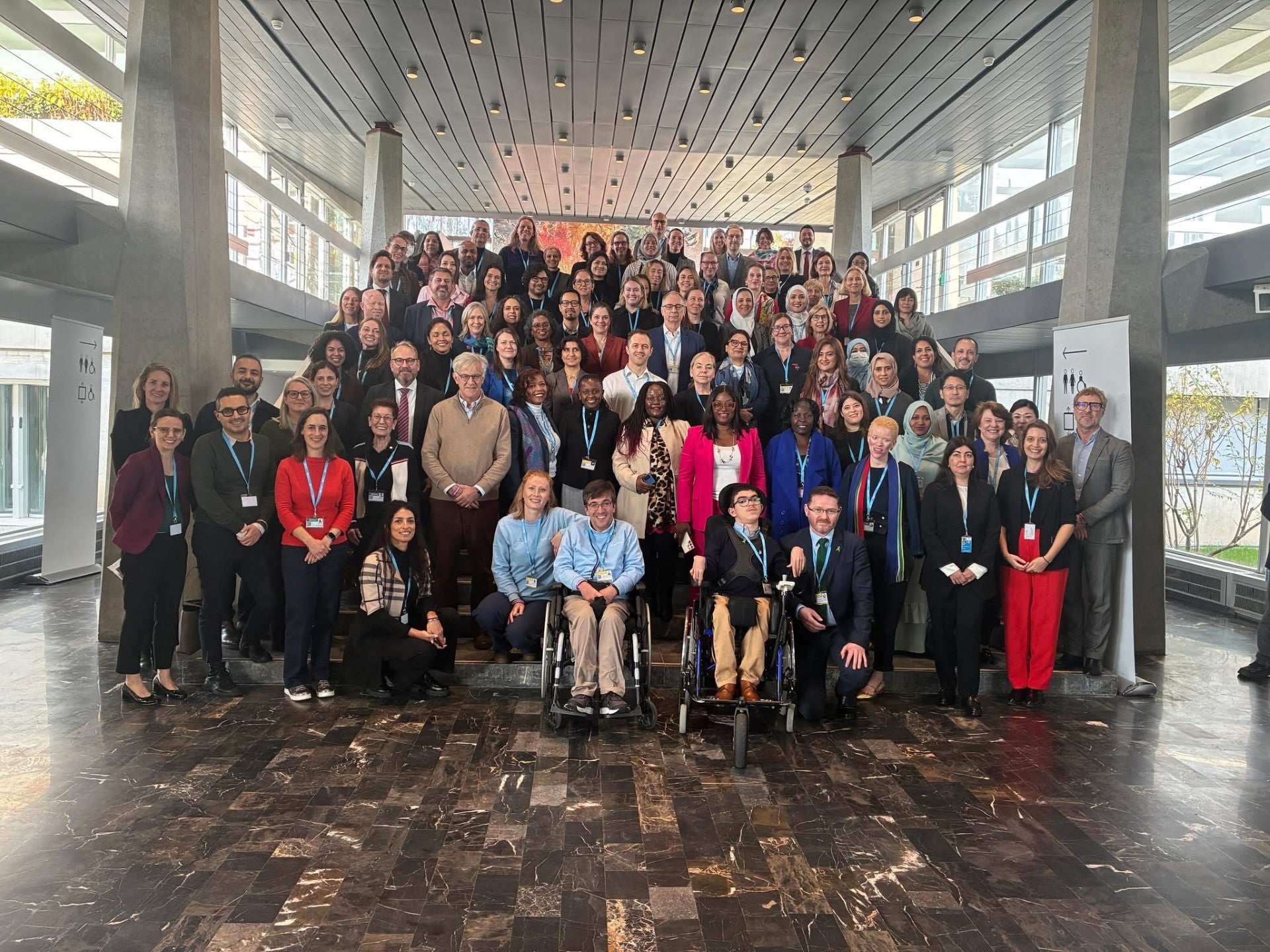 Attendees at the WHO Disability Health Equity Network meeting.