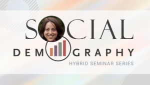 SDS logo and headshot of Sarah Cowan