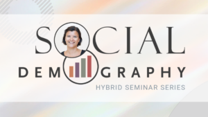 SDS logo and headshot of speaker