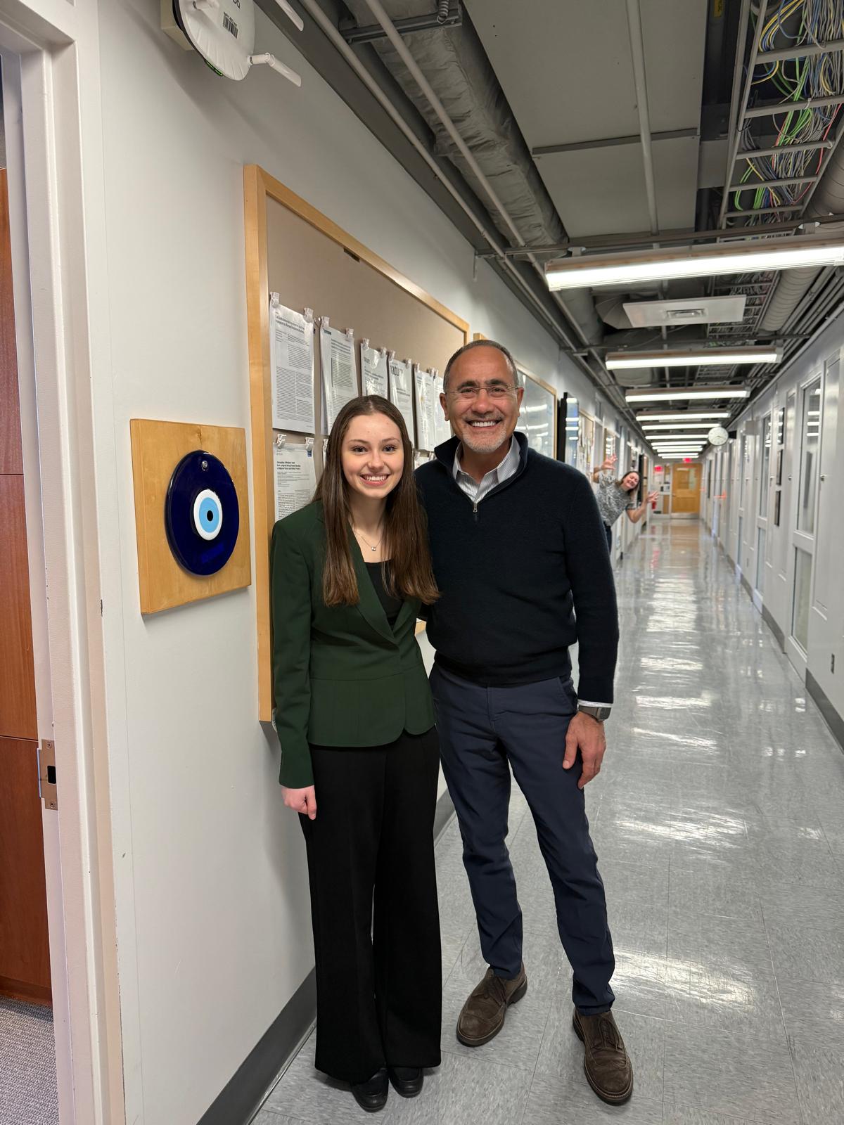 Jessica Freed and Dr. Gokhan Hotamisligil