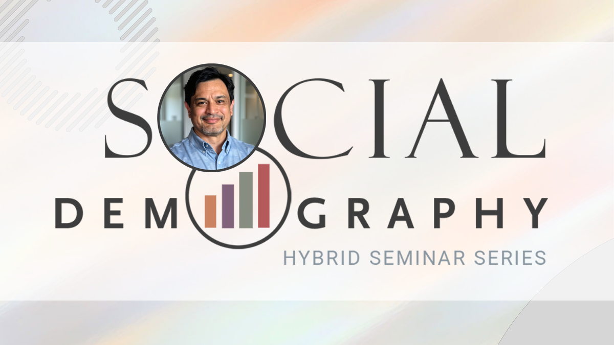 SDS logo and headshot of Randall Akee