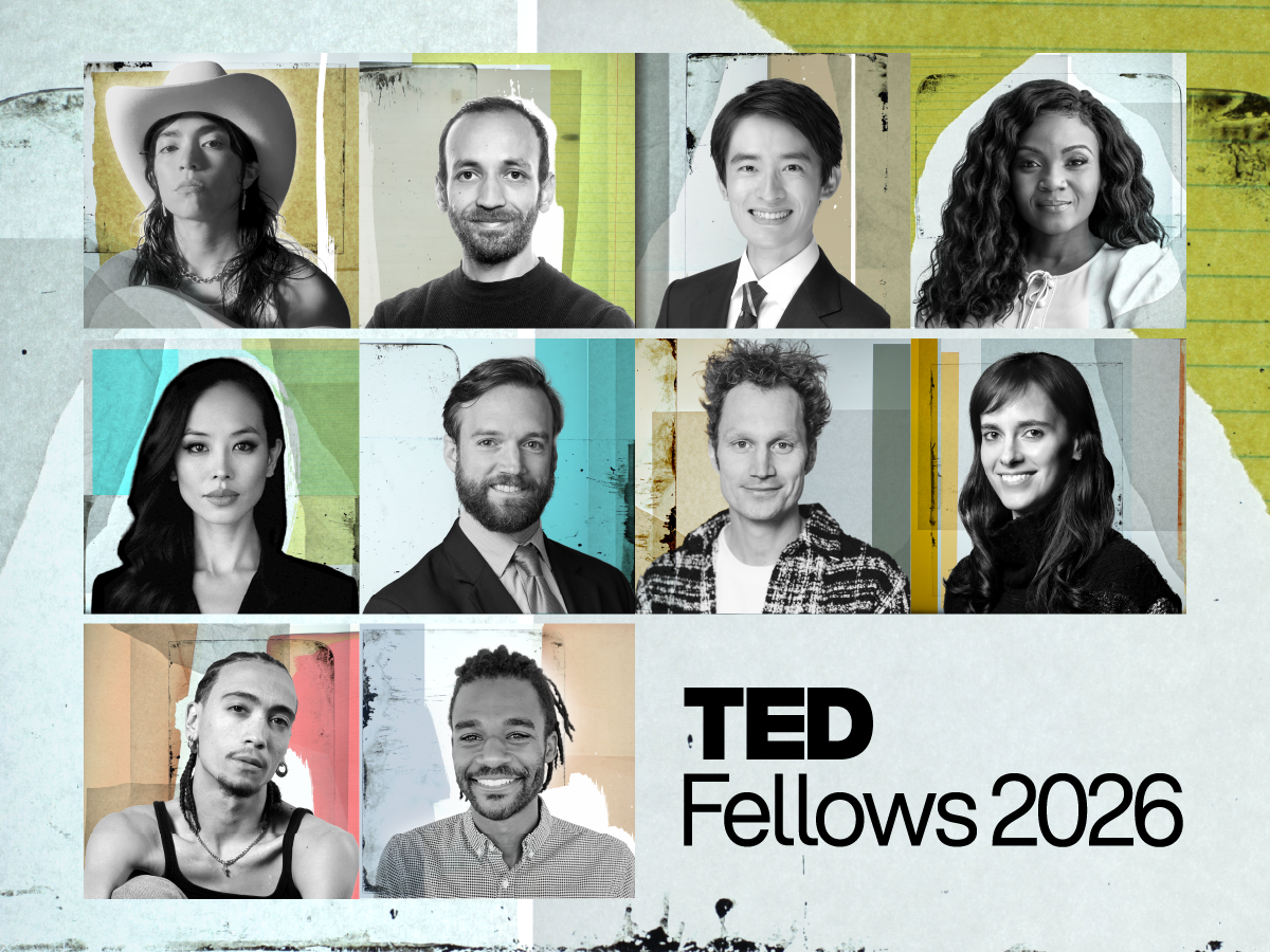 Profile photos of TED Fellows 2026