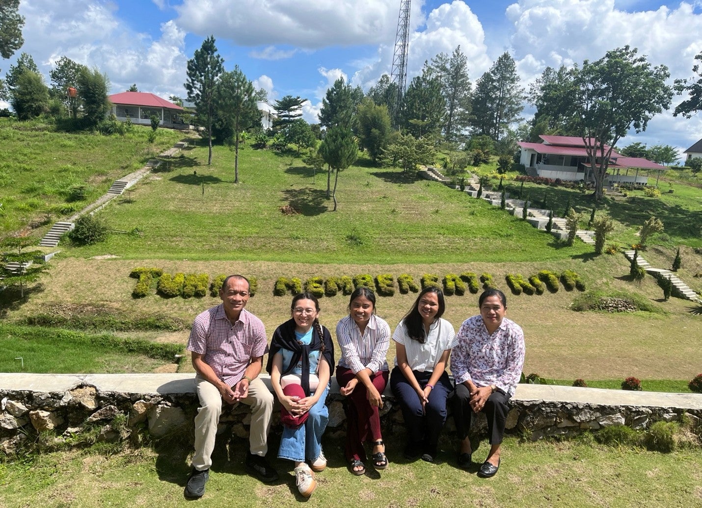 In Toba, a rural region in Indonesia, with the HKBP AIDS Ministry team