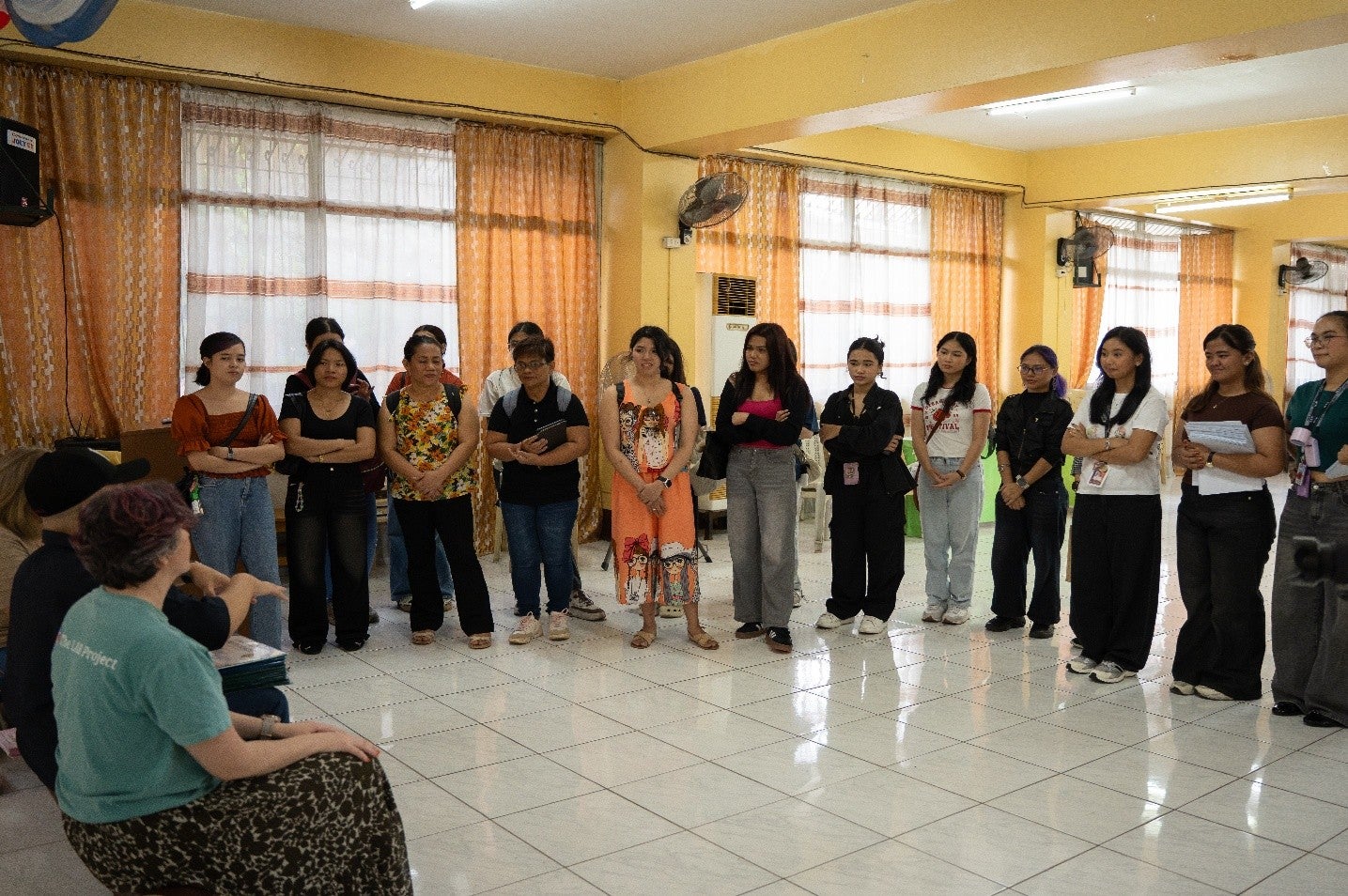 The volunteers who assisted in various work and activities.
