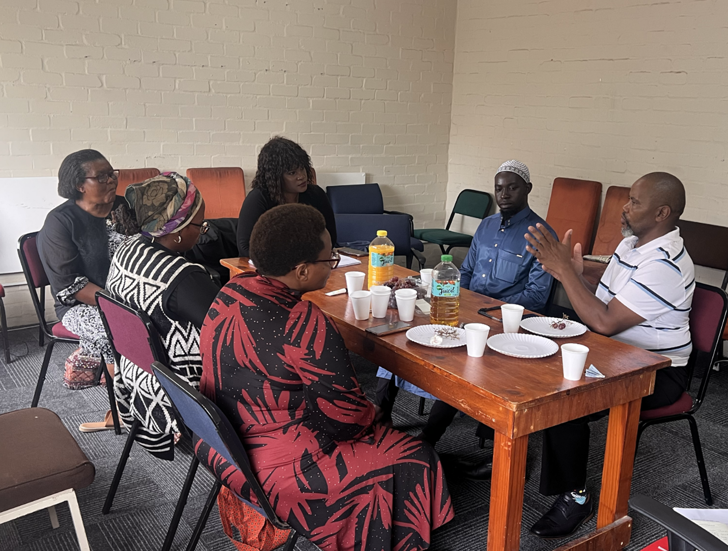 Focus group discussion with community and faith leaders 
