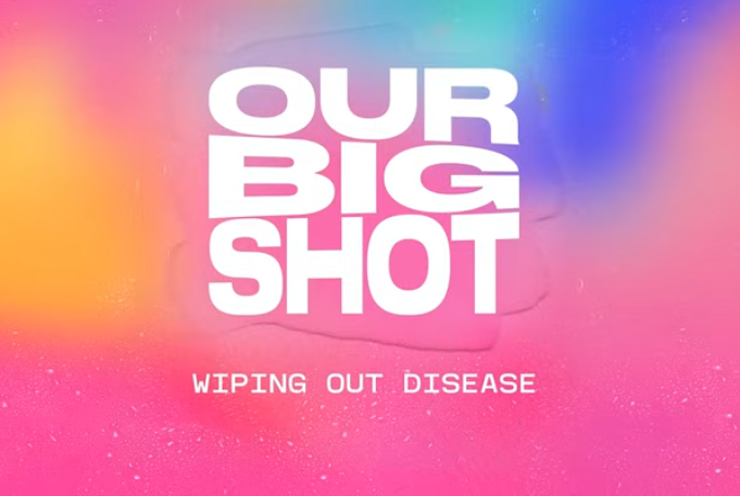 Decorative - Logo for Unicef Podcast "Our Big Shot"