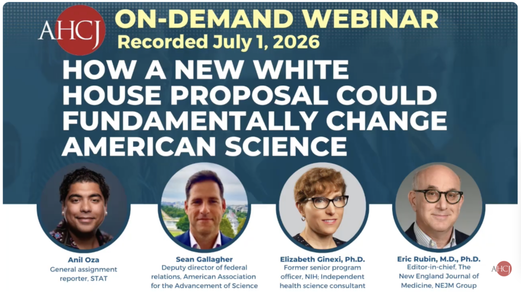 Webinar Recording: Federal Research Policy Changes and What Scientists Need to Know | Harvard T. H. Chan School of Public Health