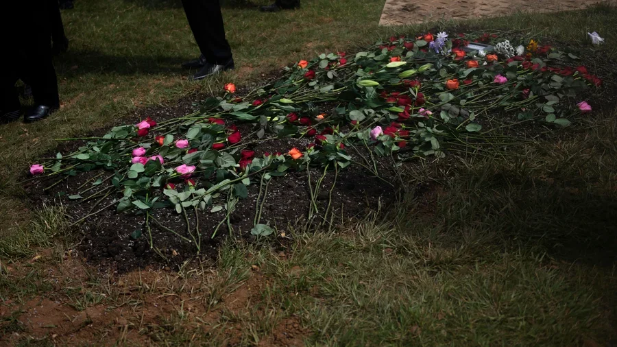 Psychologist Christy Denckla says funerals and related rituals are "fundamental to how we mourn, to how we grieve, to how we reinforce social ties."

Andrew Caballero-Reynolds/AFP via Getty Images
