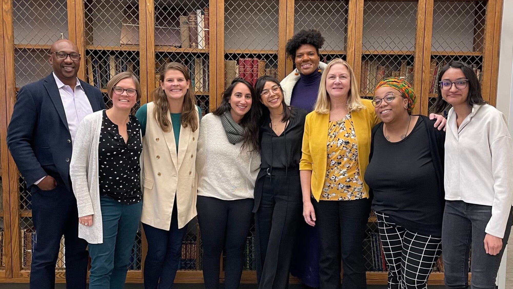 A group shot of faculty and participants