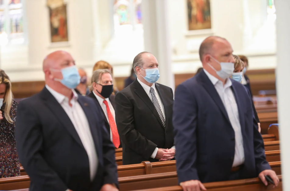 Group of Mourners